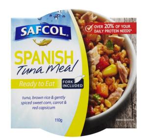 Safcol has launched a spicy new tuna snack range.